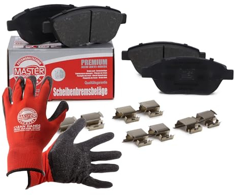 Master-Sport 13046039662N-SET-MSP Bremsbeläge + Handschuhe vorne für CITROËN C3 I, C4 I, XSARA; PEUGEOT 206, 207