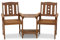 Furinno Tioman Outdoor Stuhl Set, Natur, 73 x 161.98 x 91.49 cm