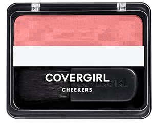 COVERGIRL - Blush Cheekers, doux, estompable, formule légère, aspect facile et naturel, 100 % sans cruauté envers les animaux