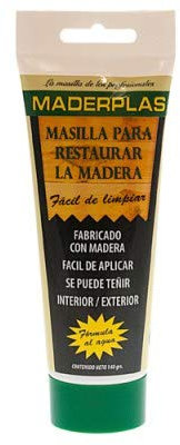 MADERPLAS-MASILLA PARA RESTAURAR MADERA - CASTAÑO
