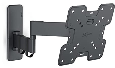 Vogel's TVM 1245 Soporte TV Giratorio para televisores de Entre 19 a 43 Pulgadas, Máx 15 kg, Gira hasta 180º, Inclinable hasta 15º, Soporte para TV máx. VESA 200x200, Compatibilidad Universal