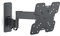 Vogel's TVM 1245 full-motion TV wall bracket for 19-43 inch TVs, Max. 33 lbs (15 kg), Swivels up to 180º, Full-motion TV wall mount, Max. VESA 200x200, Universal compatibility