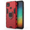 Max Power Digital Funda para móvil Xiaomi Redmi 9C/Redmi 9C NFC Carcasa Magnética con Anillo Imán Híbrida Antigolpes Resistente Rígida Dura [Tecnología de Absorción de Golpes] (Xiaomi Redmi 9C, Rojo)