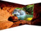 murando - Papier Peint Panoramique Adhésif Paysage 539x250 cm - Tapisserie Murale Autocollante Décoration Moderne Chambre Salon - Gris rouge orange vert - c-C-10026-a-a