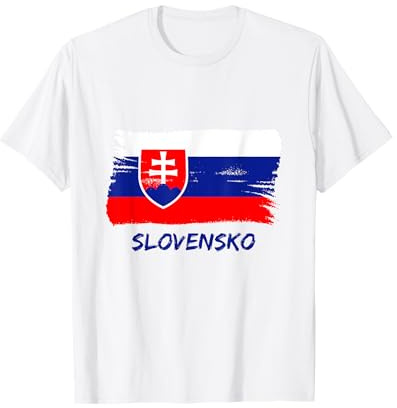 Slowakische Flagge Slowakei Team Fan Trikot T-Shirt