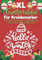 XL Fensterbilder für Kreidemarker, Winter & Weihnachten, ideal für die Adventszeit: Fensterbildvorlagen wiederverwendbar zum Bemalen mit dem abwischbaren Kreidestift!