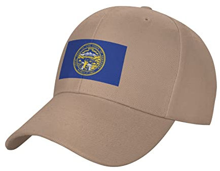 Schirmmütze Flagge Von Nebraska Hip-Hop-Hut Uv-Schutz Trucker Baseballmütze Mode Baseball Cap Für Running Sport Erwachsene