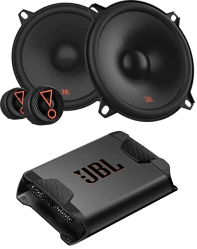 JBL Stage3 507CF Komponenten Autolautsprecher Set Concert A652 2-Kanal Auto Verstärker