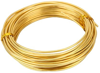 Filo di Ottone, Diametro 2 mm, Lunghezza 10 m