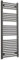 400mm Wide Black Heated Towel Rail Straight Flat Bathroom Warmer Radiator Rack Central Heating Turkish Zone (1400mm High)
