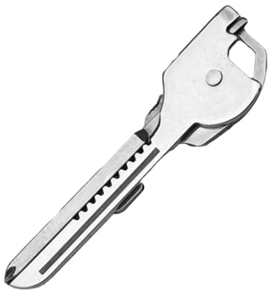 Baoblaze Couteau Pliant Multi-Outils Porte-clés pour La Randonnée en