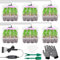 YeahBoom 6 Pezzi Vassoio Germinazione,con Luce Solare A Spettro Completo Mini Kit,vassoi per sementi con luci a LED,Mini Serra Germinazione,umidità Regolabile e vassoi di avviamento della Luce