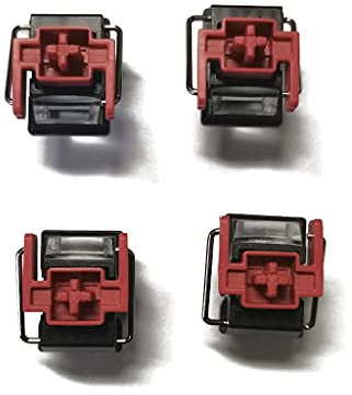 Christol 4 Pcs Red Optical Switches Hot Swap Switch for Razer Huntsman Elite Gaming Mechanical Keyboard Switches