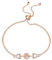 Pferdetrense, vergoldet, Zirkonia, einfacher Hakenverschluss, Charm-Armband, Reitsport, Schmuck, Glücksbringer, Geschenk für Pferdeliebhaber, Mädchen, Frauen, Teenager, S, Kupfer