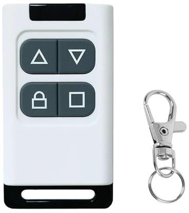 Vuggdt Telecomando apriporta del garage, telecomando /315 MHz, portachiavi a 4 per un accesso sicuro, compatibilità per porte elettriche e porte da garage