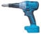 Pistolet à riveter sans fil compatible avec Makita 18V batterie, Pince à riveter électrique sans balais avec lumière LED, 175 rivets, 4 adaptateurs et clé, Kit de rivets pop portable (sans batterie)