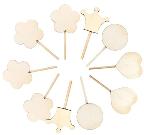 Vaguelly 10pcs Graffiti Fairy Sticks Diy Fairy Wand Painted Wand for Boys and Girls