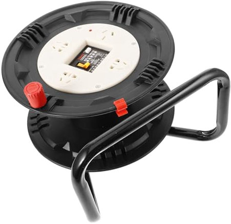 SOLUSTRE Cable Reel Empty Extension Cord Holder Plastic Cord Organizer for Home Office