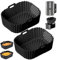 2 Stück Airfryer Silikonform Zubehör für Ninja Double Stack XL 9,5L SL400EU, Heißluftfritteuse Silikonform, Airfryer Zubehör für Ninja Heißluftfritteuse Double Stack