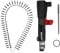 Automatic Chain Nail Gun Aluminum Alloy Screw Drill Chain Adapter Adjustable Screw Length Chain Screw Nail Adapter Nail Gun Attachment for Drill