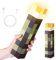 Lampe Fackel Wandlampe, Craft Fackel Lampe, Lampe Fackel Leuchtende, Min-craft Lampe, 28cm Nachtlampe Wiederaufladbare LED Lichter Min-craft Hand, 3D Torch Lamp für Kinder Gaming Room (Gelb)