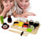 1Set Lebensmittel Kinderküche, Sushi-Spielzeug Für Kinderküche Holzspielzeug Küche, Mini-Sushi-Spielzeug, Farbenfrohes Und Fantasievolles Spielerlebnis