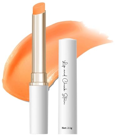 Balsamo labbra idratante colorato, balsamo labbra idratante e a lunga tenuta, perfetto per l'applicazione su labbra e guance, nutrimento profondo, attivato dalla temperatura per una luminosità