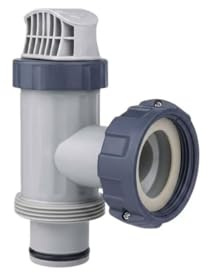 Pool Plunger Shut-Off Valve, with Plunger Valve for Intex, 1.25-1.5 Plunger Valves, for Above Ground Pool Replacement Part.