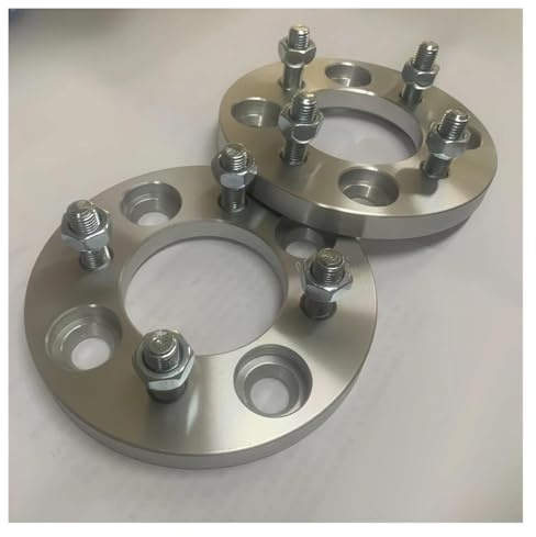 Distanziali Delle Ruote 2 Pezzi 25mm PCD 4 * 114.3 A 4 * 100 Adattatori Per Ruote Distanziali Foro Centrale 71mm Perni Ruota M12X1.5