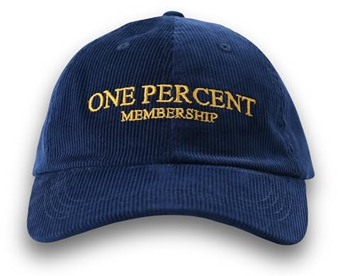 PHITALO Basecap Unisex Cord Baseball Cap Dunkelblau Verstellbare Kappe mit Stickerei Retro Cordmütze für Damen & Herren One Size