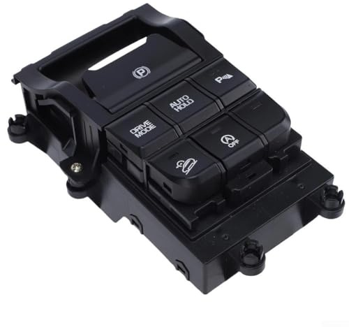 PureBowlic Schwarzer EPB-Schalter, Handbremsschalter, für Hyundai Tucson 2016–2020, elektronischer Feststellbremsknopf, ersetzt OEM 93300D3010