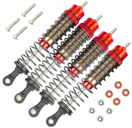 RC Spring Damper For Tamiya Lunch Box Midnight Pumpkin 58727 58499CW01 1/12 Shock Absorber Remote Control Car Chassis Upgrade Parts