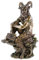 Veronese 708-6818 Griechischer Hirtengott Pan bronziert Skulptur Statue Figur Zeus
