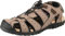 Geox Homme Uomo Sandal Strada B Sandales, Taupe/Black, 43 EU