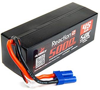 Dynamite Reaction2 14.8V 5000mAh 4S 50C LiPo Case EC5 DYNB5045H5 Battery