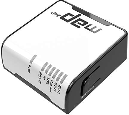 MikroTik Map Black,White Power over Ethernet Via ce Port (PoE)