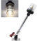 Geloo LED Navigationsleuchte Boot Anhänger Yacht Rund 360° Wasserdicht 12V (12) (30CM/12 180° verstellbare Basis)