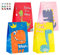 JOYUE 40 Stück Dinosaurier-Geschenktüten, Papiertüten für Süßigkeiten, bunte Partytüten, mit 72 Dinosaurier-Aufklebern, Kraftbeutel für Süßigkeiten, Kekse, Nüsse, Hochzeit oder Geburtstag Party