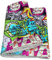 Wollhuhn Mädchen/Damen/Jungen Warmer Schlupfschal/Halstuch Innen Fleece Gefüttert Viele Motive Winter Übergangszeiten (Graffiti Grau/Bunt)