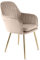 Genesis Sessel, Stoff, Taupe, Einheitsgröße