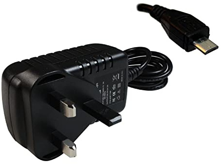 Power4Laptops AC Adapter TV Receiver UK Power Supply Compatible With Amazon Fire TV 4K 3rd Generation