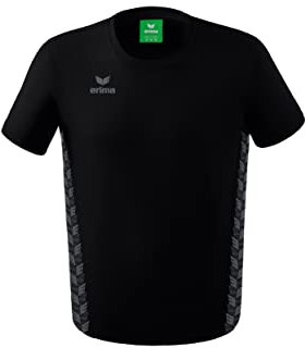 Erima Herren Essential Team Sport T-Shirt (2082207), schwarz/Slate Grey, M