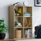 Vida Designs Durham Cube Bücherregal Aufbewahrung Organizer Wohnzimmer Bücherregal Home Office Möbel (6 Würfel, Eiche)