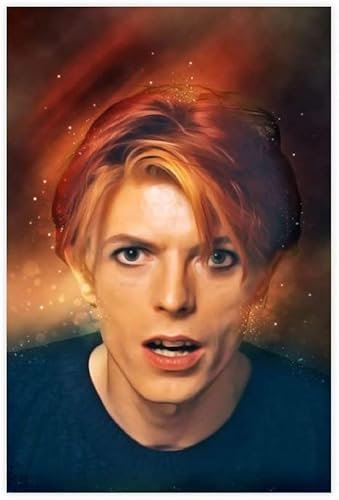 Holz Puzzle 500 Teile Britischer Rockmusiker David Bowie Puzzles für Erwachsene und Kinder anspruchsvoll 500 Piece 20.4x15inch(52x38cm) Kein Rahmen