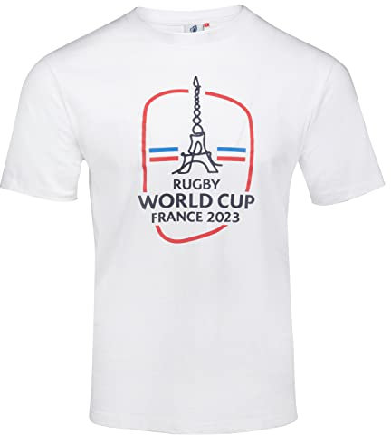Rugby World Cup T-Shirt RWC - Collection Officielle Coupe du Monde de Rugby 2023 - Taille L