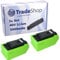 2X Trade-Shop Li-Ion Akku 40V / 5000mAh für Cramer 40PS 40HD61 40PHA, PowerWorks 40V-System PD40CS40 P40GC, Allett Liberty 35 43 Spindelmäher