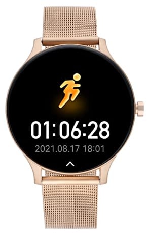 Radiant - San Diego Kollektion - Smartwatch, Smartwatch mit Pulsmesser, Blutdruckmessgerät, Schlafmonitor und Digital-Aktivitätsarmbandfunktion. Für Männer und Frauen. Kompatibel mit Android iOS.