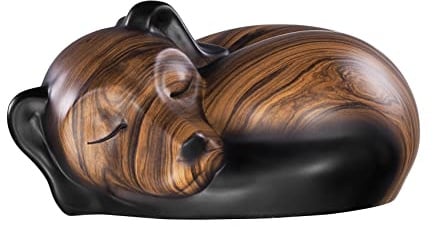 Kriss Art Animal de Compagnie urnes, crémation de résine de Sommeil urne de Chien, urne de Petit Animal