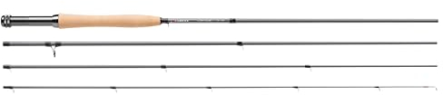 Greys Lance Angelrute, 2,4 m, 5 W, 4-teilig, Zwischenmodul, Carbon-Rohling, eloxierte Legierung, Rollenhalter, AAA-Korkgriff