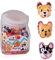 accentra – mini gel douche Best Friends-grand emballage parfait comme cadeau pour les anniversaires d'enfants, les tirages au sort ou pour remplir le calendrier de l'Avent– pot de bonbons de 24 x 50ml